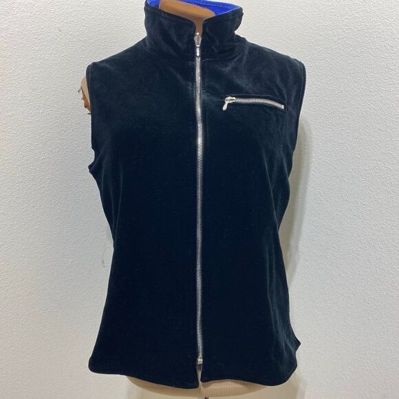 Sno Skin Reversable Velvet Vest Size Small - Picture 1 of 8